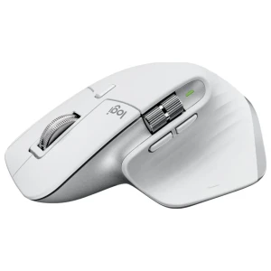 Logitech MX Master 3S | Draadloze Muis | RF-Draadloos + Bluetooth | 8000 DPI | Zilver/Wit