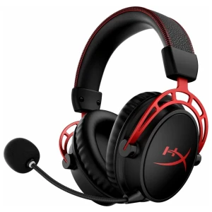 HyperX Cloud Alpha | Draadloze Over-ear Gaming Headset | USB-A | Zwart/Rood