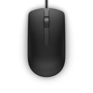 Dell MS116 | Bekabelde Muis | Links- en Rechtshandig | USB-A | 1000 DPI | Zwart