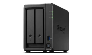 Synology DiskStation DS723+ NAS | 2 Drive Bays | AMD Ryzen R1600 | 2x Gigabit Ethernet | Zwart