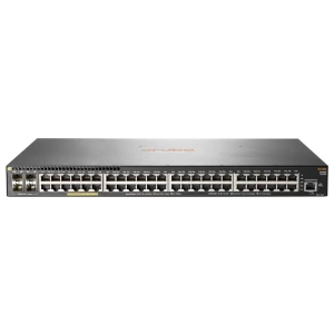 HPE Aruba 2930F 48G PoE+ 4SFP+ | Refurbished Silver L3 Managed Switch | 48x Gigabit PoE+ | 4x SFP+ | 370W PoE Budget | 1U Rackmount | Grijs