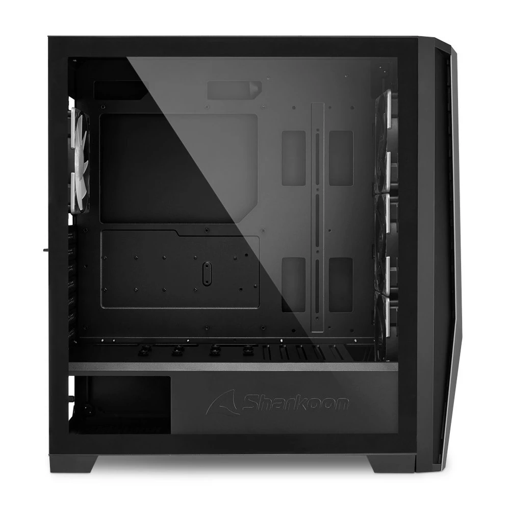 Sharkoon TG7M RGB | Midi Tower Case | Zwart - Afbeelding 8