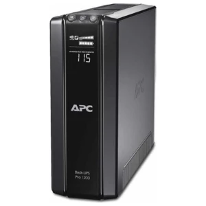 APC Back-UPS Pro BR1200G-FR | 1200 VA | 6 Franse/Belgische Stopcontacten (3 op Accu) | AVR Spanningstabilisatie | Bescherming tegen Stroomstoringen