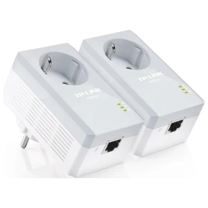 TP-Link TL-PA4010P KIT V5 | Powerline Adapter Set | 600 Mbps | Fast Ethernet | Met Stopcontact | Wit | HomePlug AV