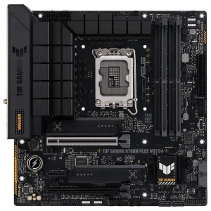 ASUS TUF GAMING B760M-PLUS WIFI D4 | Socket LGA 1700 | Intel B760 | 4xDDR4 | Micro-ATX | Moederbord