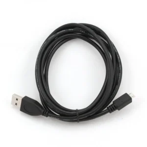 Gembird CCP-MUSB2-AMBM-1M | USB 2.0 | USB-A naar Micro-USB-B | 1m | Zwart