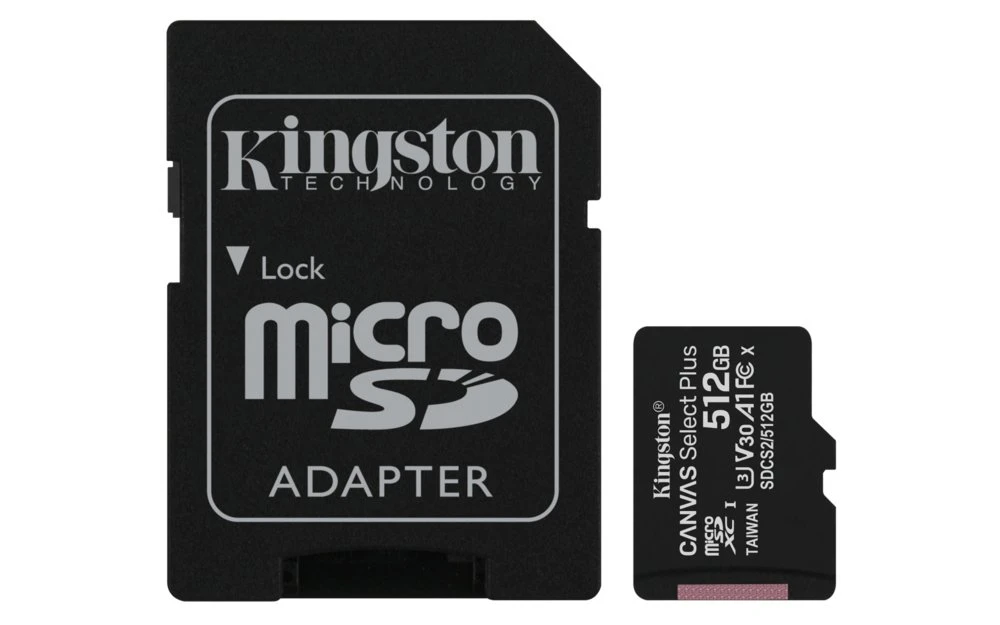 Kingston Canvas Select Plus | SDXC | 512GB | Class 10 | UHS-I U1 - Afbeelding 3