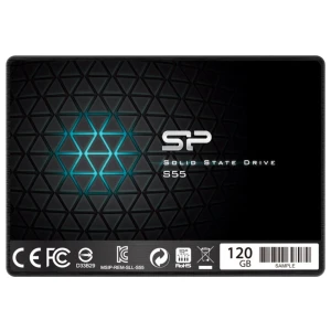 Silicon Power Slim S55 | 120 GB SATA SSD | 2,5″ | tot 520 MB/s Lezen