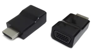 Gembird kabel-tussenstuk | HDMI naar VGA | Zwart | A-HDMI-VGA-001