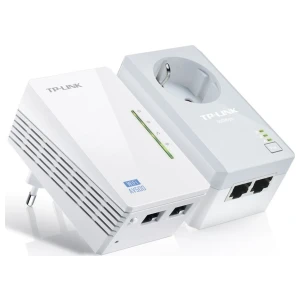 TP-Link TL-WPA4226 KIT | Powerline Adapter Set | 600 Mbps | Wi-Fi N300 | Fast Ethernet | Met Stopcontact | Wit