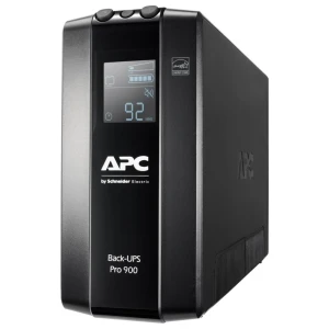 APC Back-UPS Pro BR900MI | 900 VA | 6x IEC C13 Stopcontacten | AVR Spanningstabilisatie | LCD-Statusdisplay