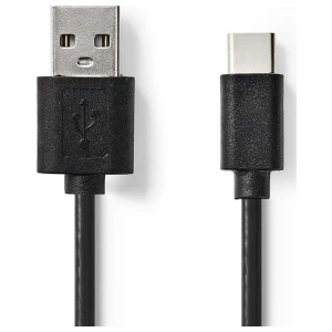Nedis CCGL60601BK10 | USB 2.0 | USB-A naar USB-C | 1m | Zwart