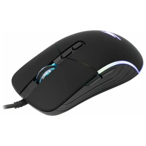 Baracuda NAUTILUS RGB | Bekabelde Gaming Muis | Rechtshandig | USB-A | 12800 DPI | Zwart