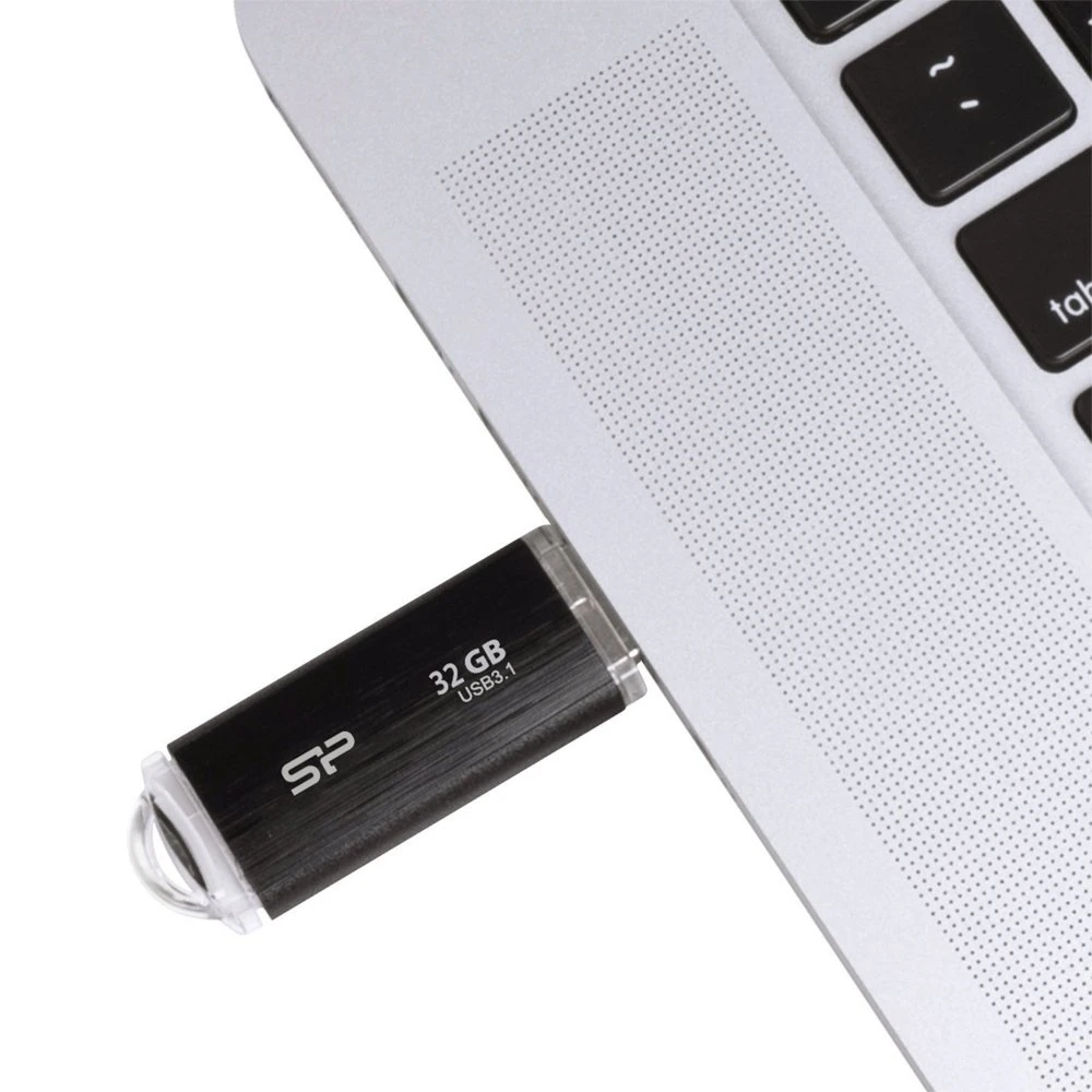 Silicon Power Blaze B02 | 32GB USB-A 3.2 Flash Drive | Zwart - Afbeelding 9