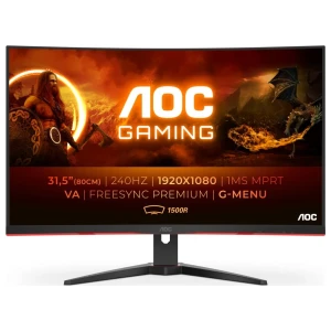 AOC C32G2ZE/BK 32" | 2560 x 1440 VA | 240Hz | Gaming Monitor