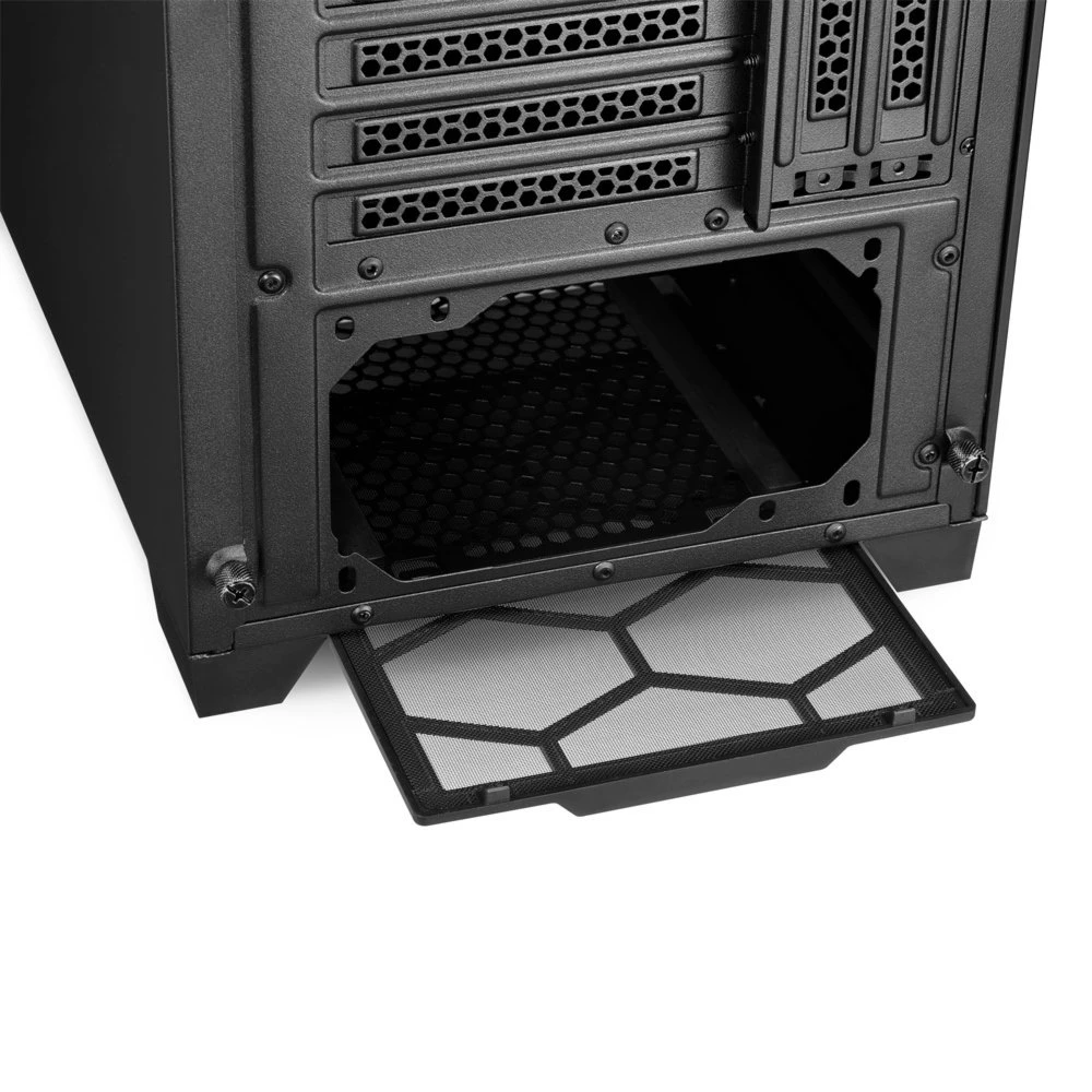 Sharkoon TG7M RGB | Midi Tower Case | Zwart - Afbeelding 9