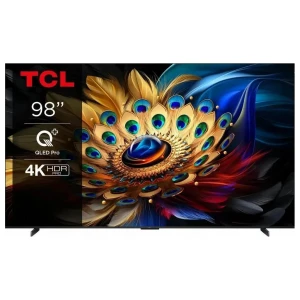 TCL 98C655 98" | Ultra HD 4K QLED Smart TV | Google TV | Dolby Vision & HDR10+ | 60Hz | AI Picture & Sound | Wifi & Bluetooth