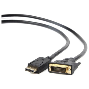 Gembird CC-DPM-DVIM-6 | DisplayPort naar DVI Kabel | 1,8 m | Zwart