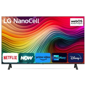LG NanoCell 43NANO81T6A | 43'' Ultra HD 4K | LED Smart TV | Wifi | WebOS | HDR10 | 50Hz