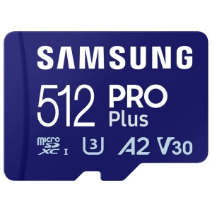 Samsung EVO Plus | MicroSDXC | 512GB | Class 10 | UHS-I U3 | Inclusief adapter