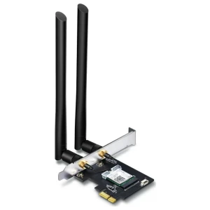 TP-Link Archer T5E | Wi-Fi 5 PCIe Adapter | 1167 Mbps (Dual-band) | Bluetooth 4.2 | PCIe x1