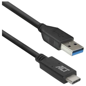 ACT AC7417 | USB 3.2 Gen 1 | USB-C naar USB-A | 2m | Zwart