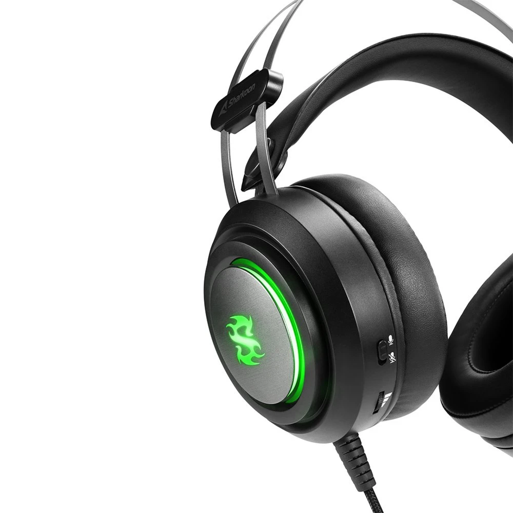 Sharkoon Skiller SGH30 | Bedrade Over-Ear Gaming Headset USB-A | Zwart - Afbeelding 4