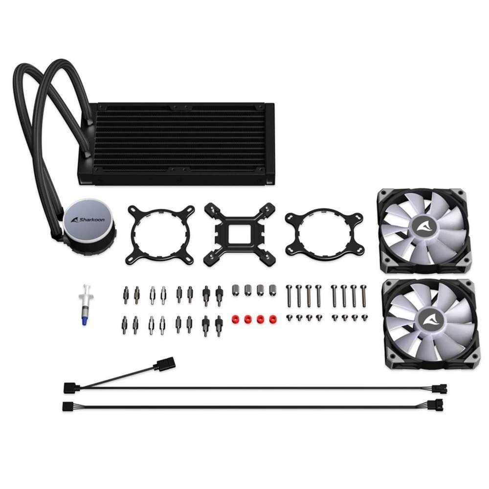 Sharkoon S70 RGB 240mm | All-in-One CPU Waterkoeler - Afbeelding 15