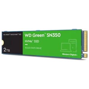 Western Digital Green SN350 | 2TB NVMe SSD | M.2 Gen3 | 3.200MB/s Lezen | 3.000MB/s Schrijven