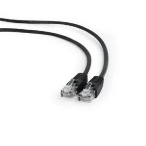 Gembird U/UTP Cat 5E Netwerkkabel | 1 m | Zwart