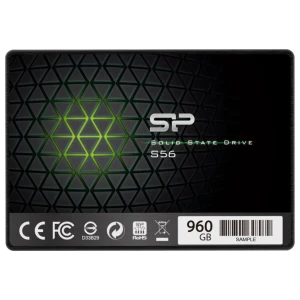 Silicon Power Slim S56 | 120 GB SATA SSD | 2,5″ | 560 MB/s Lezen | 530 MB/s Schrijven