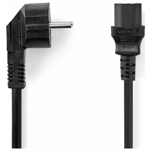 Nedis CEGL10000BK20 | Elektriciteitssnoer | 2 m | CEE 7/5 naar IEC-C13 | Zwart