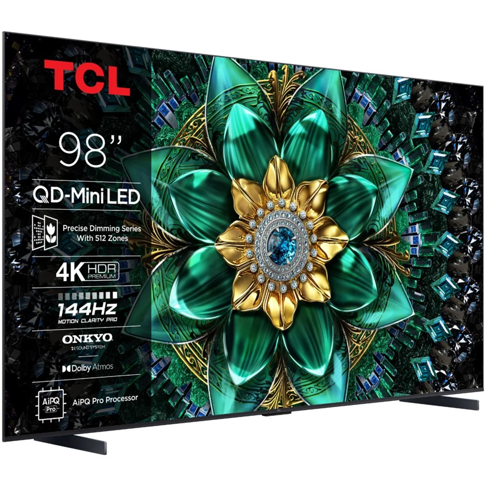 TCL 98Q6C 98" | 4K Ultra HD QD-MiniLED Smart TV | Google TV + Wifi | Dolby Vision | Quantum Dot | 120Hz - Afbeelding 4