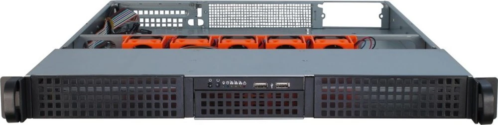Inter-Tech IPC 1U-10265 | Server Rack Case | Zwart | ATX - Afbeelding 4