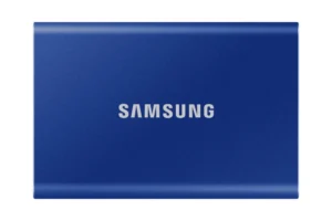 Samsung T7 | Externe SSD | 2TB | USB 3.2 Gen2 | 1.050MB/s Lezen | 1.000MB/s Schrijven | Blauw