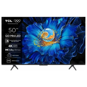TCL 50C6KS | 50" 4K Ultra HD Mini LED Smart TV | Google TV | Dolby Vision | 60Hz (2025)