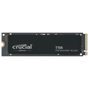 Crucial T705 | 1TB NVMe SSD | M.2 Gen5 | 13.600 MB/s Lezen | 10.200 MB/s Schrijven