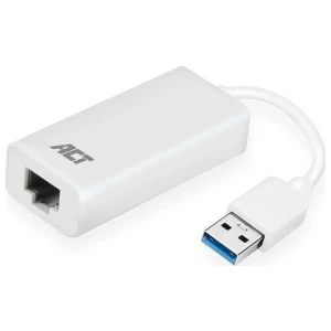 ACT AC4410 | USB 3.2 Gen1 Gigabit Ethernet Adapter | 1000 Mbps | Wit