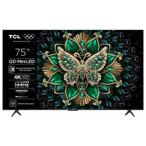 TCL 75Q6C | 75" 4K Ultra HD QD-MiniLED | 120Hz | Google TV | Dolby Vision | HDMI 2.1 | Smart TV
