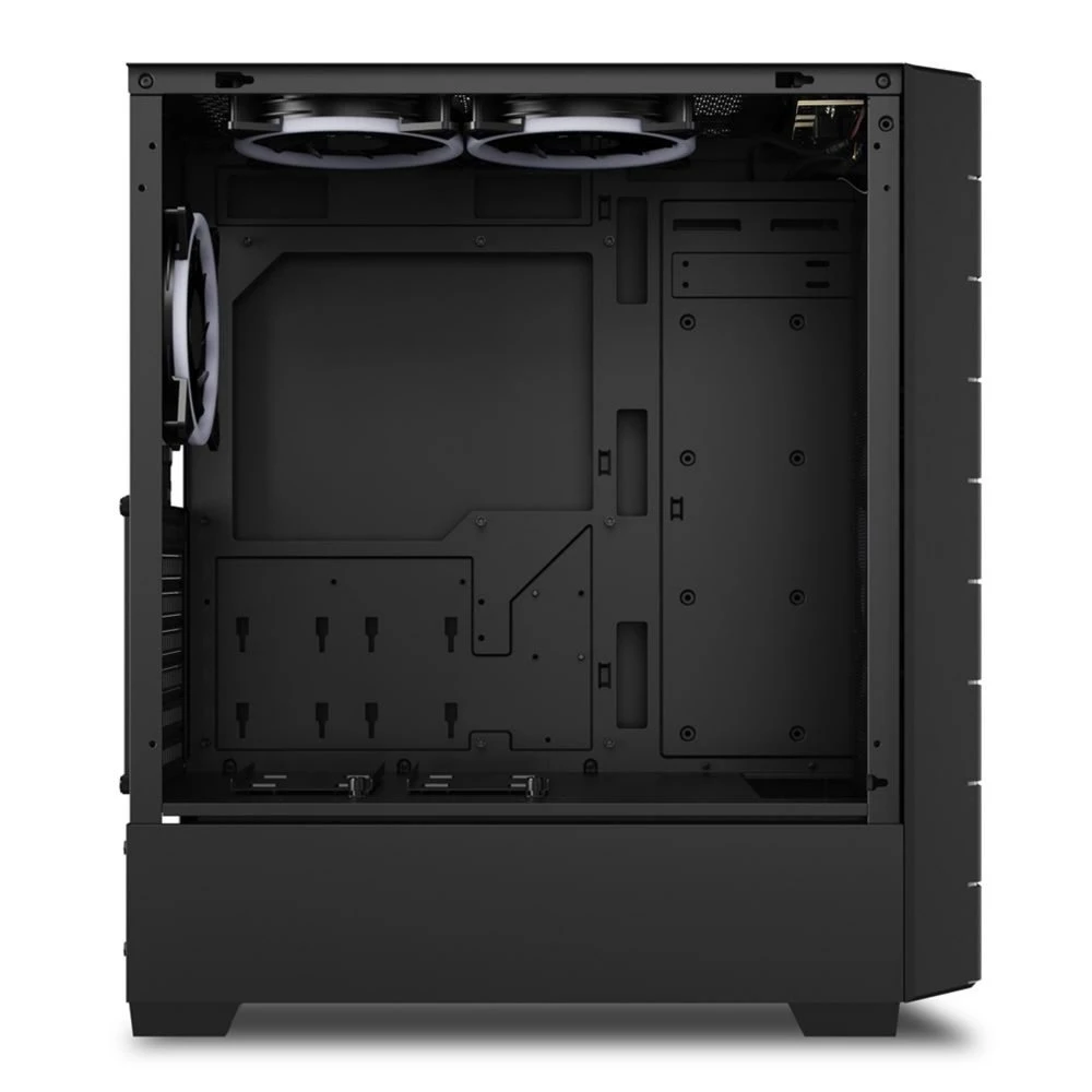 Sharkoon RGB HEX | Mid Tower Behuizing | Zwart | Met RGB-verlichting - Afbeelding 5