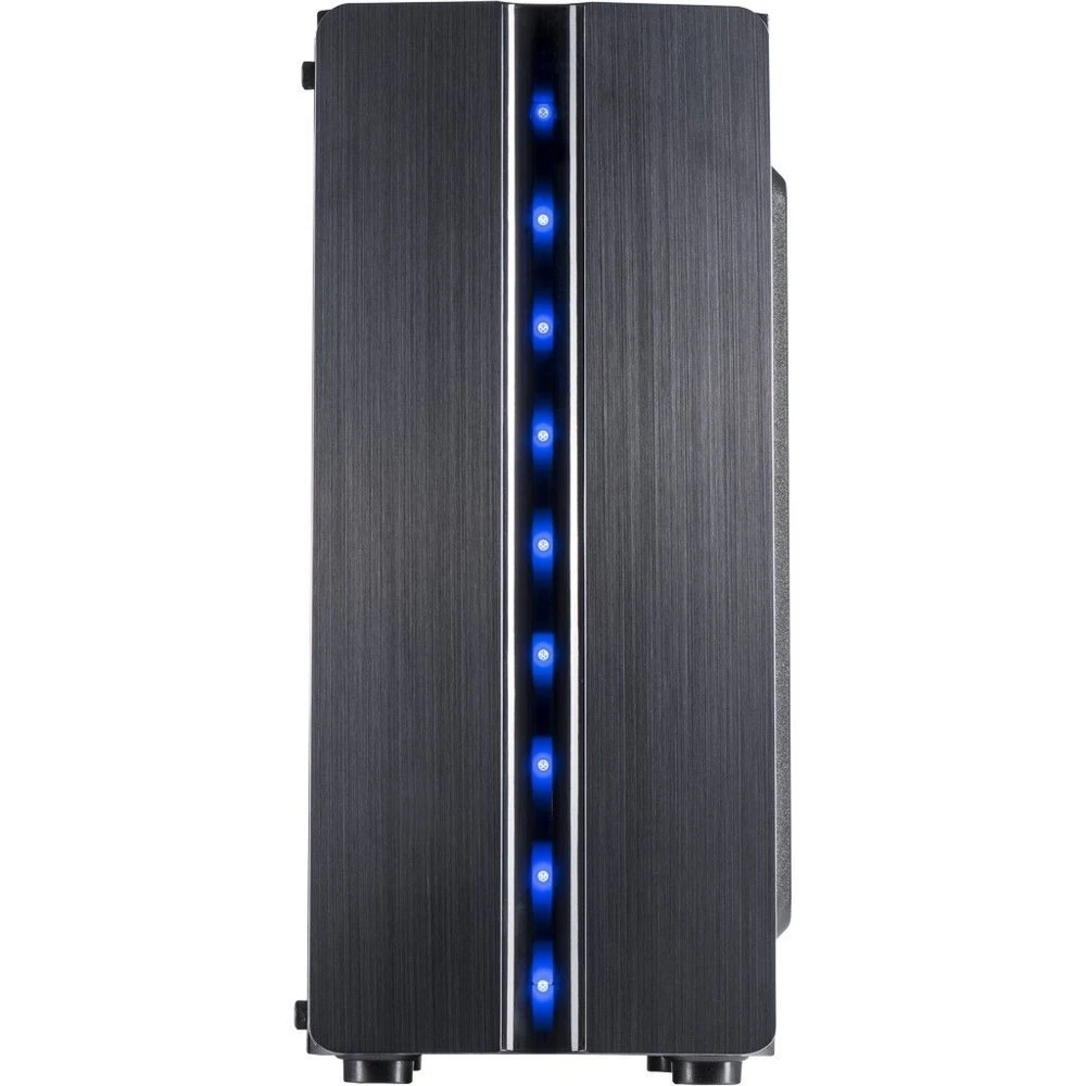 Inter-Tech Thunder Blue Light | Midi Tower Case | Zwart - Afbeelding 2