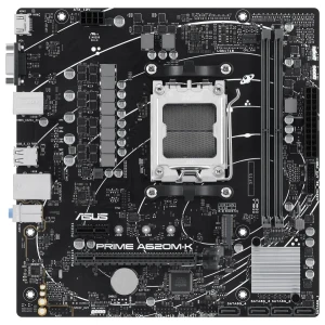 ASUS Prime A620M-K | Socket AM5 | AMD A620 | 2xDDR5 | Micro-ATX | Moederbord