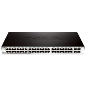 D-Link DGS-1210-52 netwerk-switch Managed L2 Gigabit Ethernet (10/100/1000) 1U Zwart
