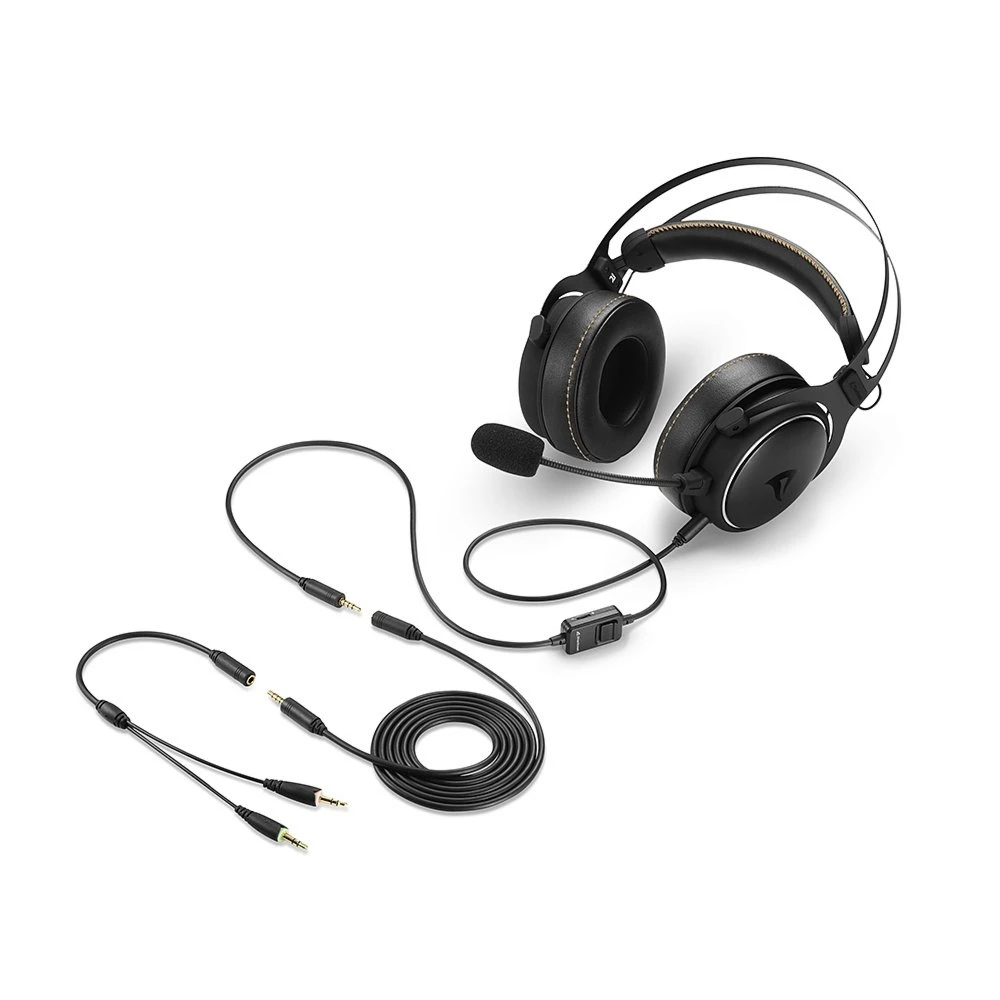 Sharkoon Skiller SGH50 | Over-Ear Gaming Headset 3,5mm Connector | Zwart - Afbeelding 5