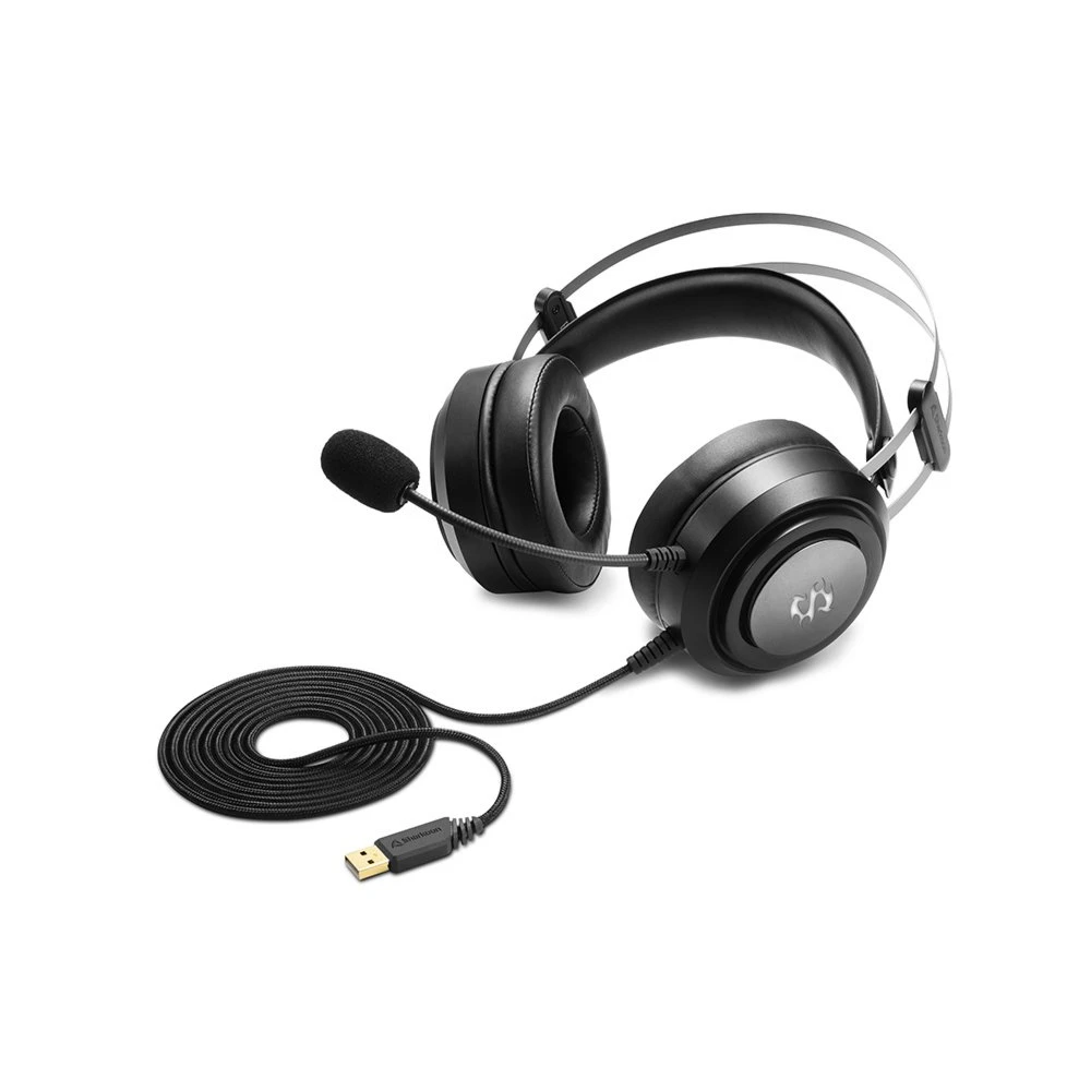 Sharkoon Skiller SGH30 | Bedrade Over-Ear Gaming Headset USB-A | Zwart - Afbeelding 2