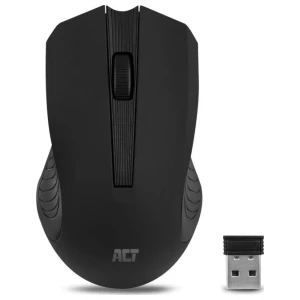 ACT AC5105 | Draadloze Muis | Links- en Rechtshandig | RF | 1000 DPI | Zwart