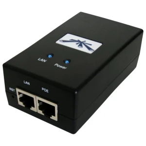 Ubiquiti Networks POE-24-12W | PoE Adapter & Injector | 24V | 12W | Fast Ethernet