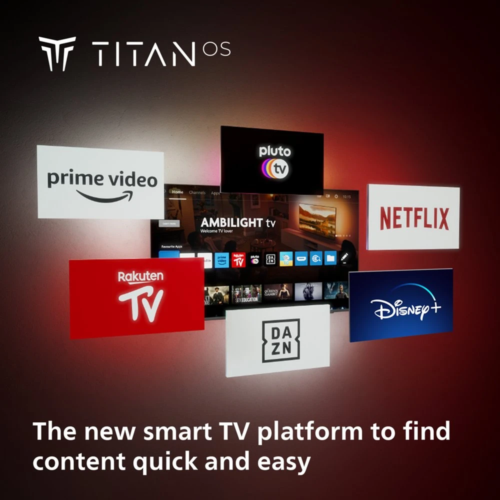 Philips The One 65PUS8949/12 | 65'' Ultra HD 4K | LED Smart TV | Wifi | Titan OS | HDR10+ | 144Hz - Afbeelding 7