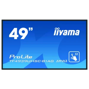 iiyama ProLite TF4939UHSC-B1AG 49" | 3840 x 2160 4K IPS | 60Hz | Touchscreen 24/7 Monitor