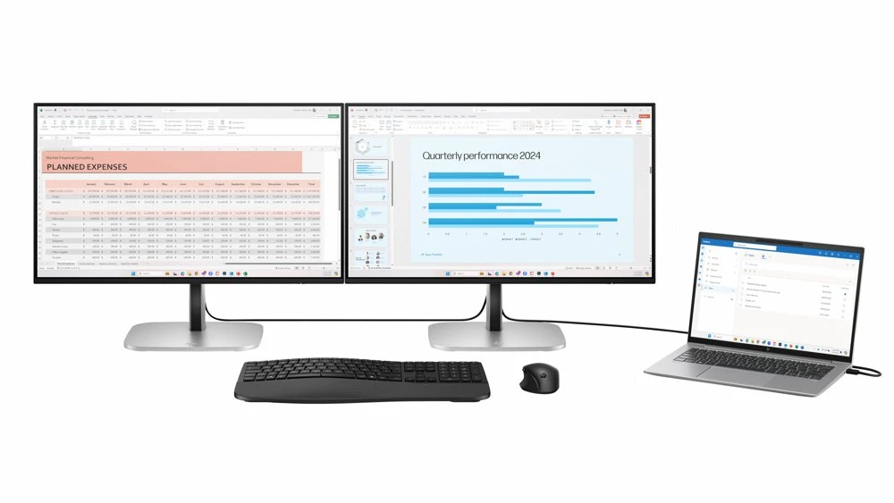 HP Series 5 Pro 23,8" | 1920×1080 FHD IPS | 100 Hz | USB-C 100W Power Delivery | HDMI & DisplayPort | Ergonomisch verstelbaar | Monitor - Afbeelding 7